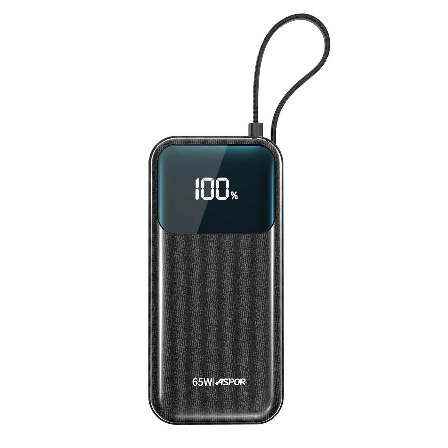 Mobie 65W Built-in USB-C Cable Triple Ports 20000mAh Power Bank A362