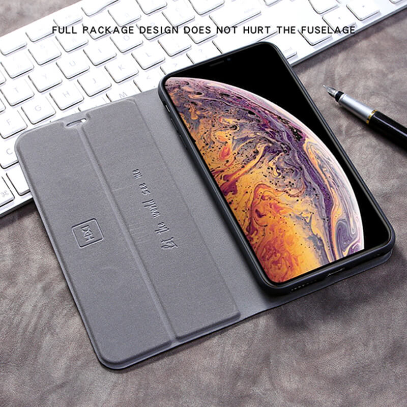 Samsung Galaxy Note 10 2019 Business Wallet Case Cover with Tri-Fold Stand