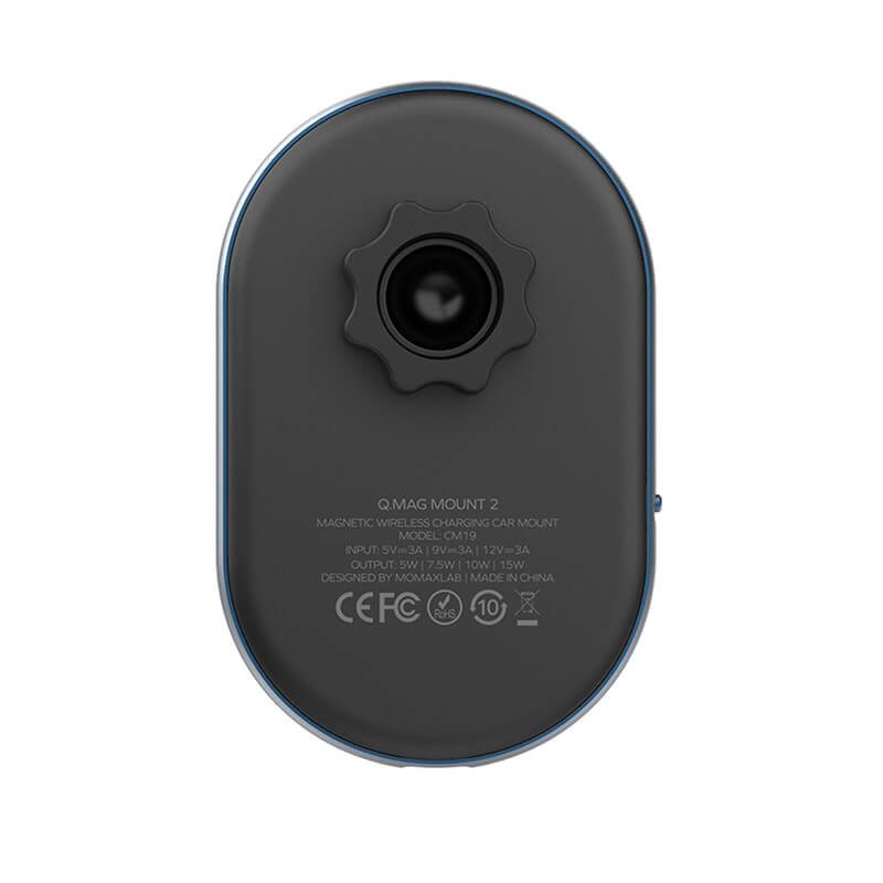 Momax Mini Magnetic Wireless Fast Charging Car Mount 15W CM19
