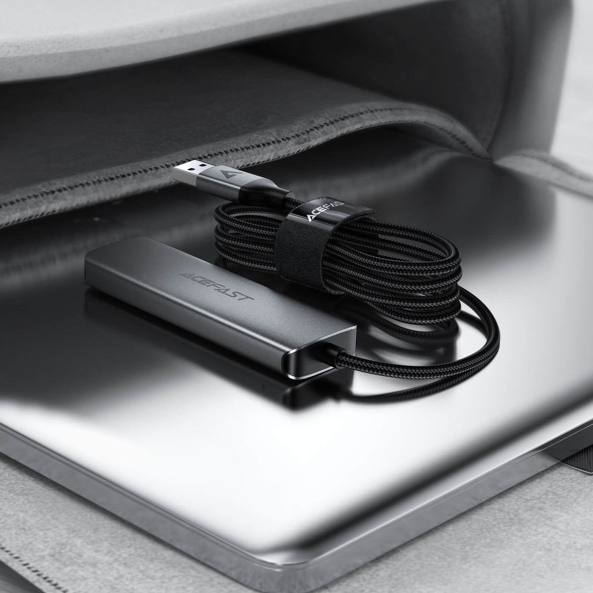 Acefast USB-A 4 in 1 USB 3.0 Splitter Hub with 5Gbps Speed 1 Meter Cable J17