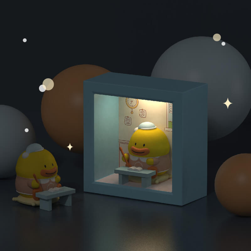 Icarer Family Cute Pet Series Photo Frame Ambient Light