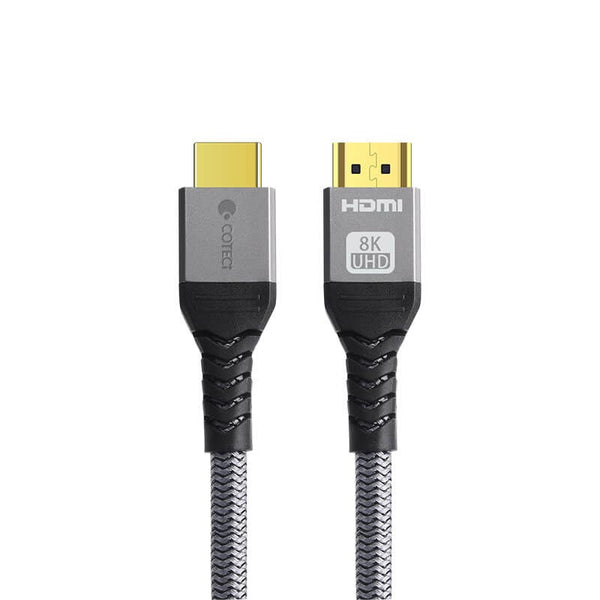 Mobie 8K Dual HDMI High-Definition Braided Wire Video Cable 2m