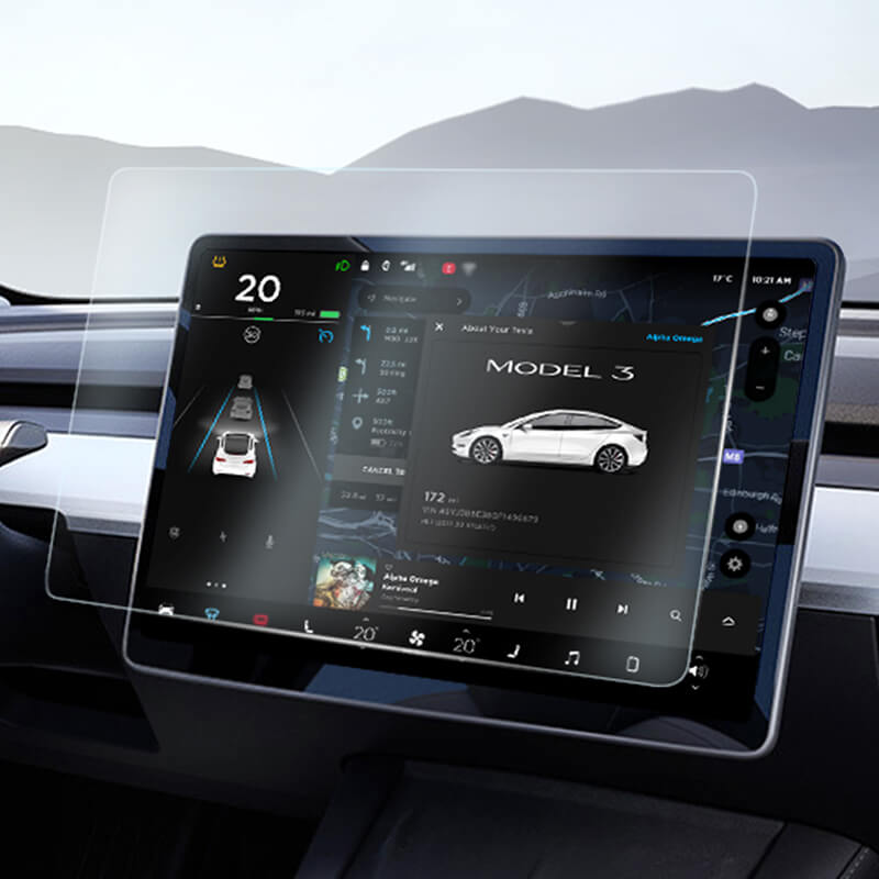 Tesla Model 3/Model Y Premium Tempered Glass Screen Protector