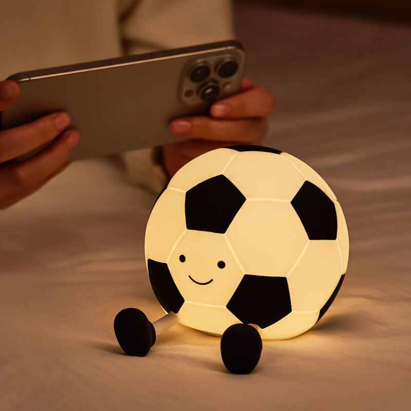 Mobie Football Soft Touch Silicone Pat Light Night Lamp