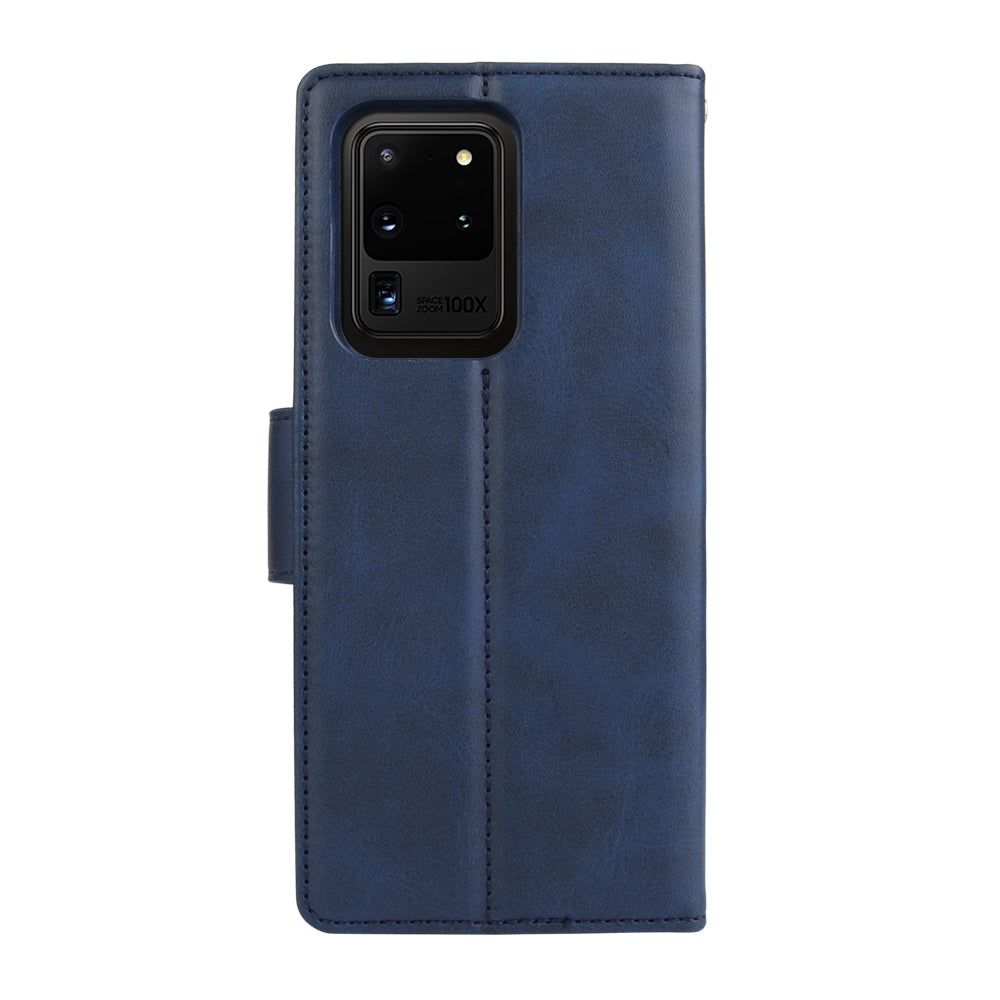 Samsung Galaxy S22 2022 Hanman Miro Leather 2-in-1 Wallet Case with Magnetic Back