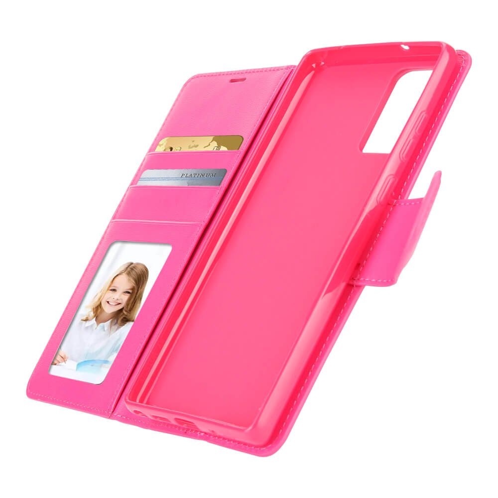 Samsung Galaxy Note 10 2019 Hanman Mill Series Leather Wallet Flip Case