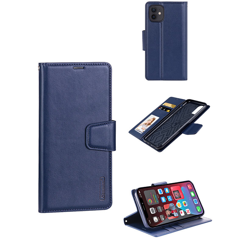 iPhone 13 Pro Max Hanman Mill Series Leather Wallet Flip Case