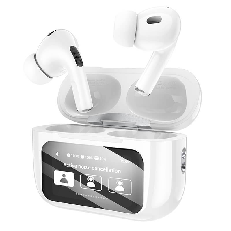 hoco. ANC True Wireless Earbuds with Smart Touch Screen EW72