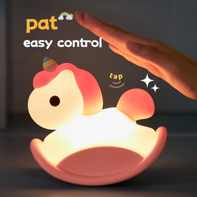 Mobie Rock Horse Silicone Touch Light Lamp