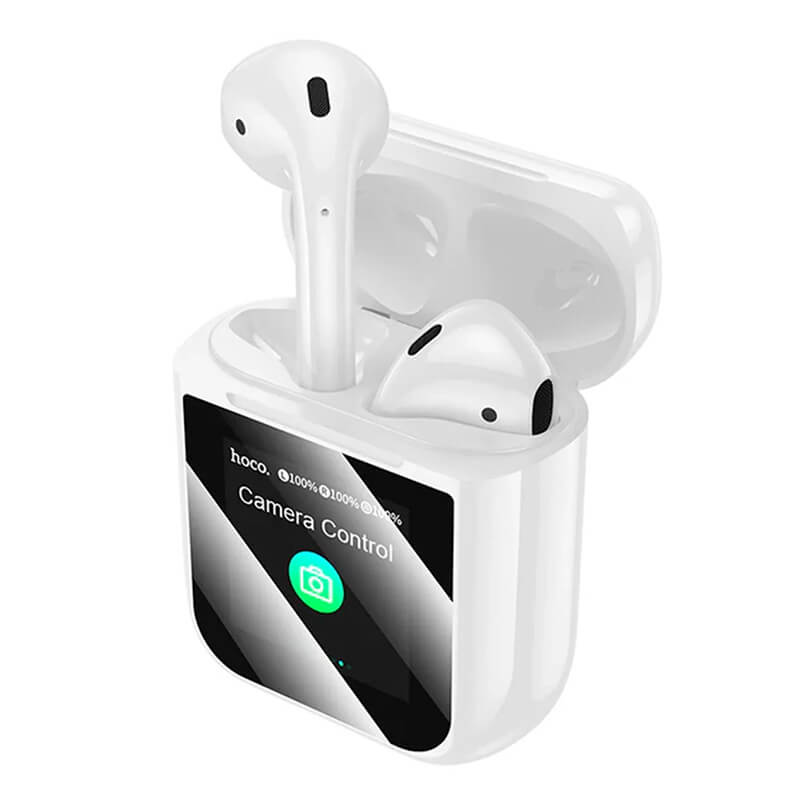 Hoco Wireless TWS Earbuds with LCD Touch Screen Case EW80
