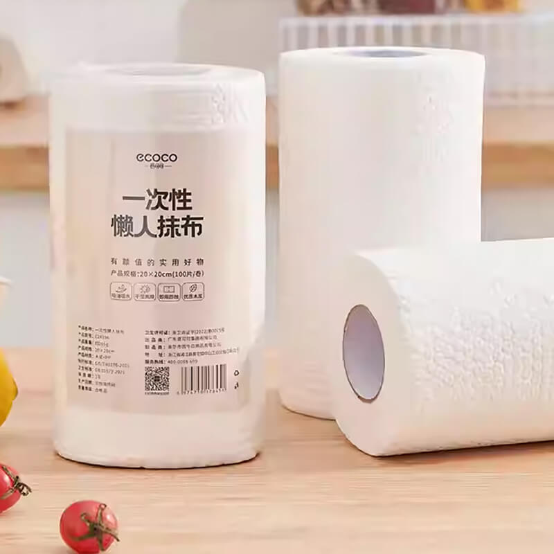 Mobie Heavy Duty Reusable Disposable Kitchen Cloths 100 Sheets E24156