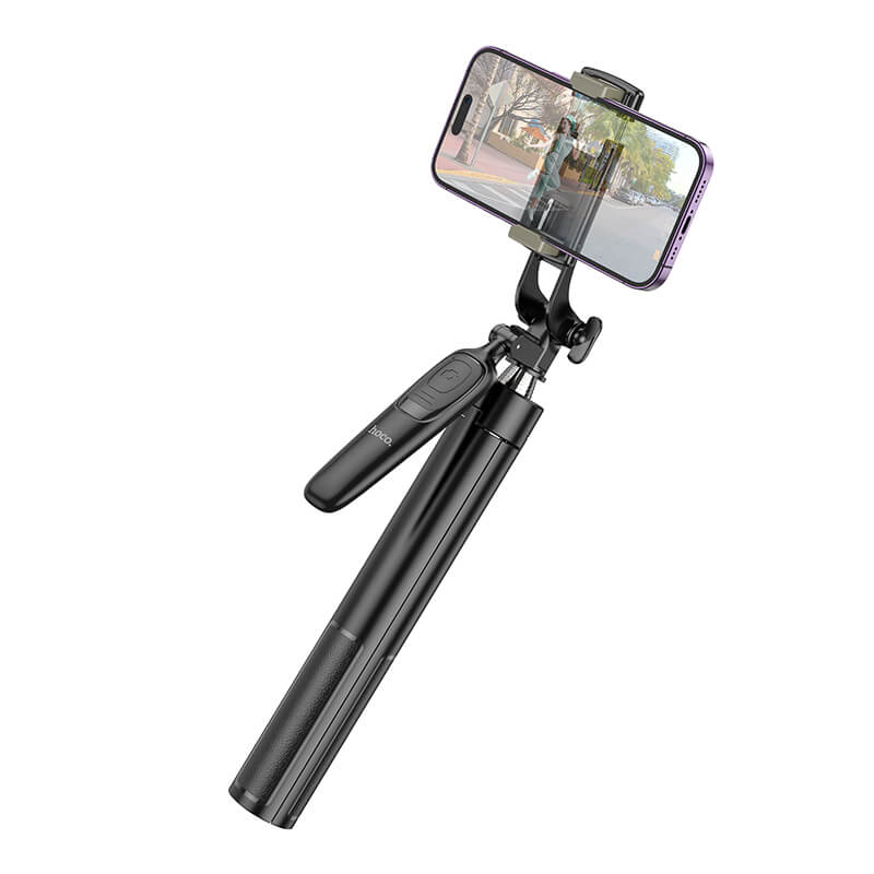hoco Premium Selfie Stick with Bluetooth Remote & Tripod Stand for Smartphones K19