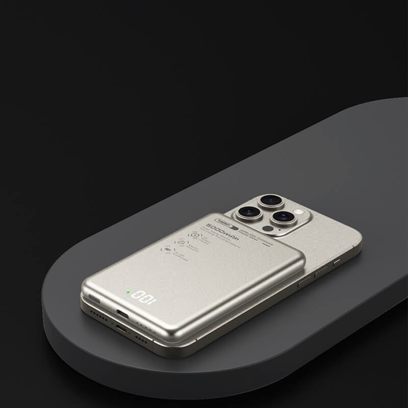TOTU Slim Alloy Body Magsafe Wireless Power Bank 20W 10000mAh