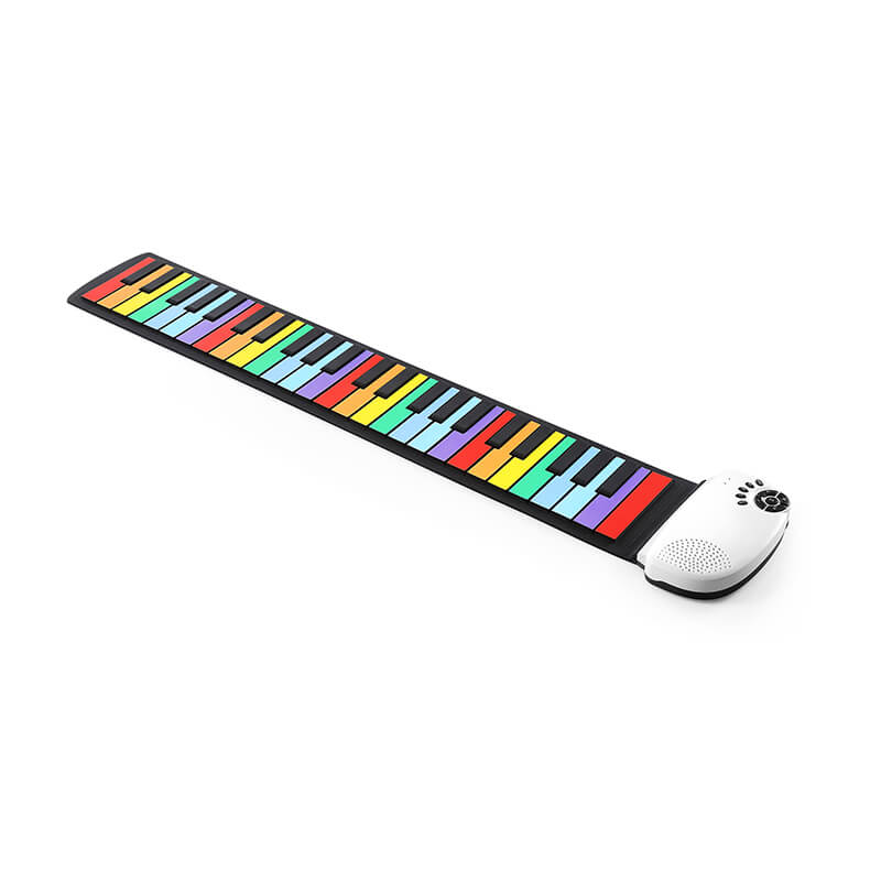 Mobie Kid-Friendly Hand Roll Piano Pads Flexible Battery USB Powered