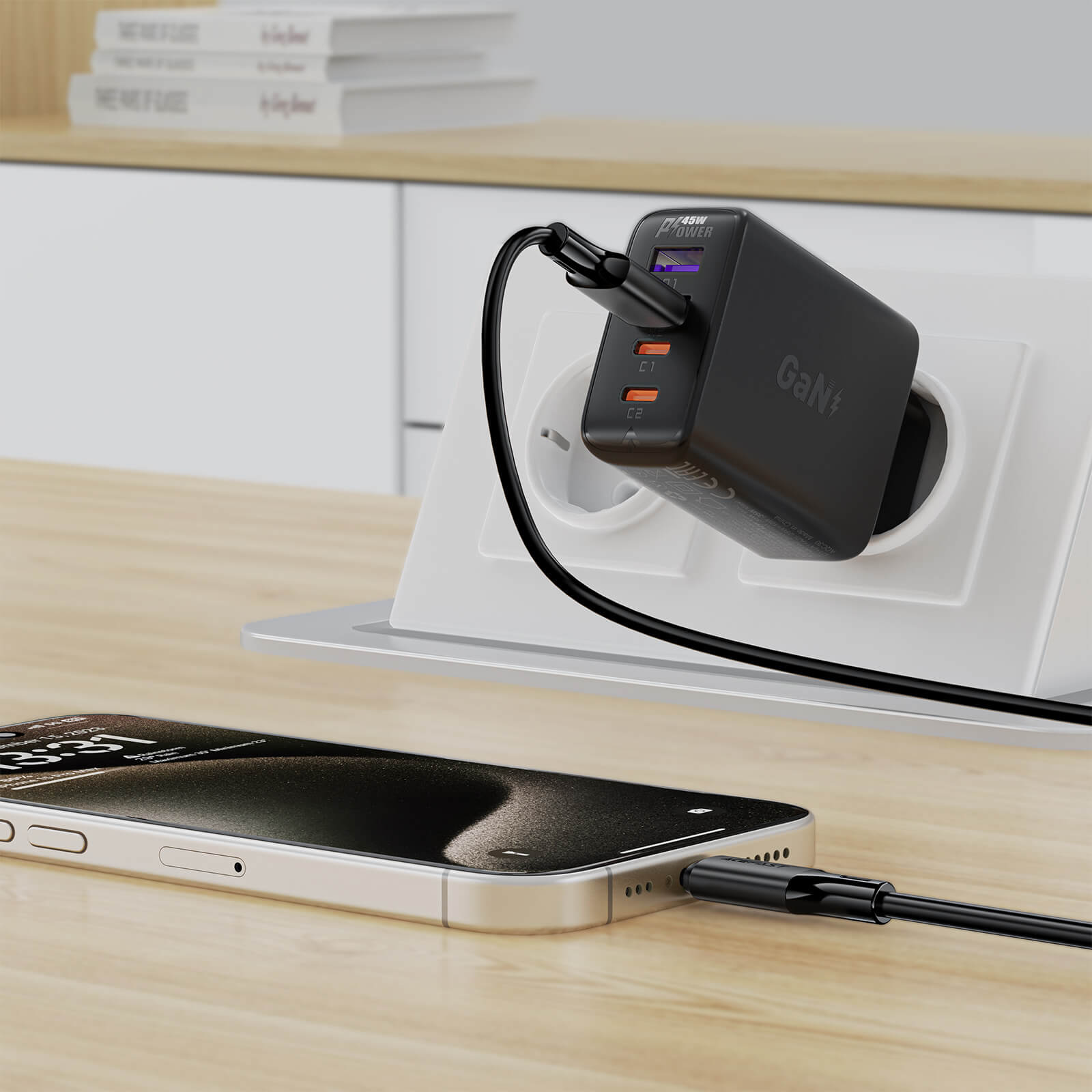 Acefast USB-A to Type-C Silicon TPU 3A Charging Data Cable C17-04