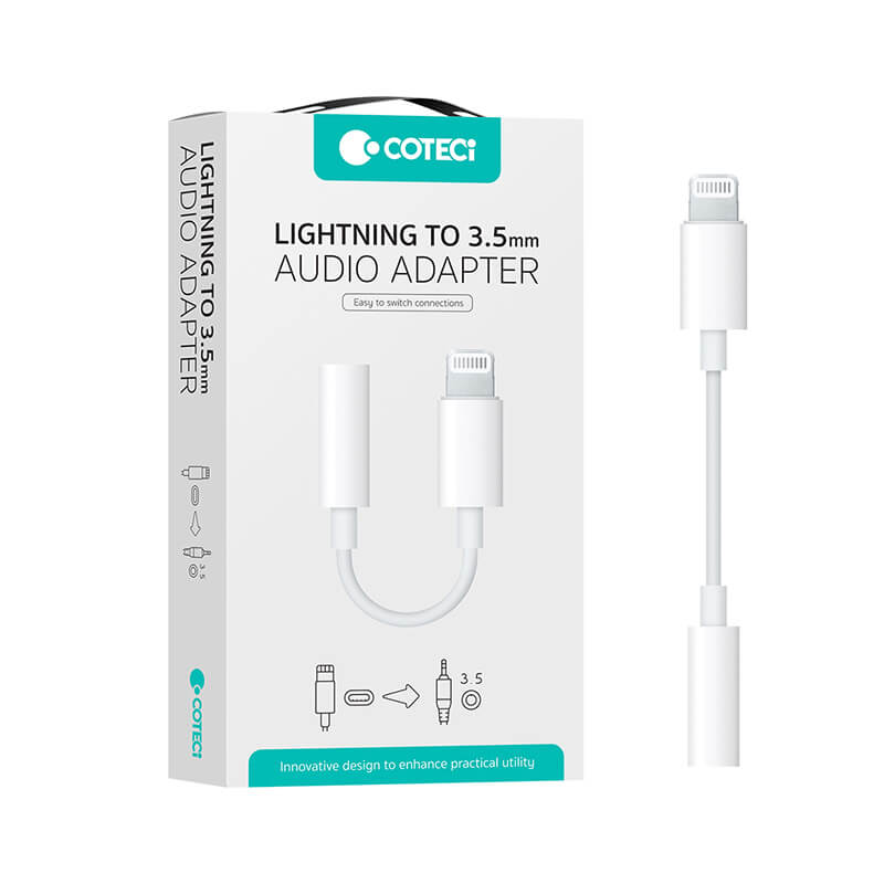 Coteci Lightning to 3.5mm Audio Adapter 32123