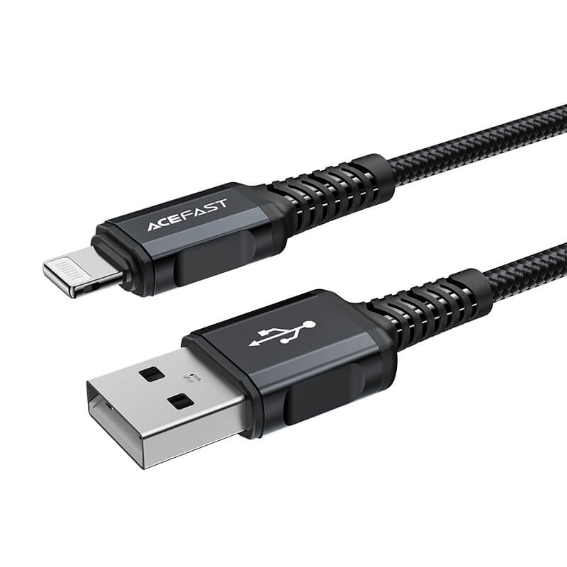Acefast USB to Lightning Braid Charging Cable 2.4A 1.8m