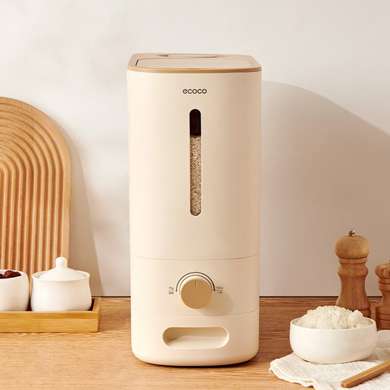 Mobie Smart Knob Control Rice Dispenser with Airtight Storage 5kg E24205