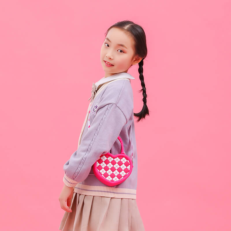 Diamond Love Q Uncle Silicone Children's Dual-use Bag