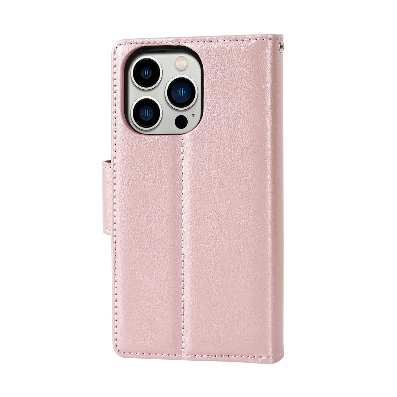 iPhone 16 Pro Hanman Miro Leather 2-in-1 Wallet Case with Magnetic Back