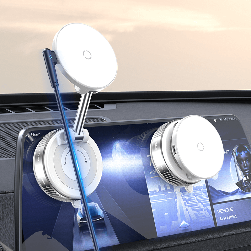 Mobie Wireless Charging 360° Adjustable Vacuum Suction Magsafe Car Stand K007S