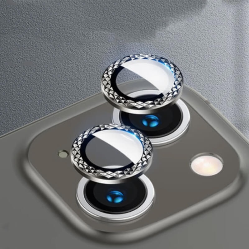 iPhone 12 Pro Max 9H Multicolor Tempered Glass Individual Camera Lens Cover Protector