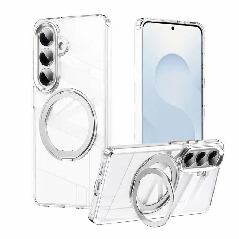 Samsung Galaxy S26 Ultra 2026 360° Rotating Ring Stand Magsafe Phone Case