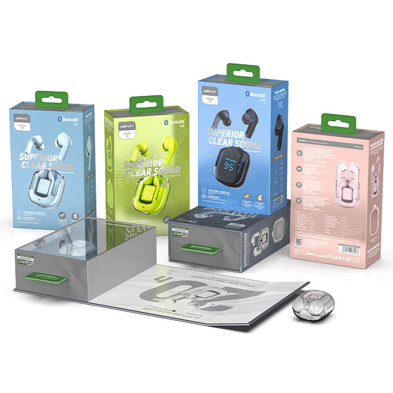 Acefast Wireless Bluetooth Headphones Noise Canceling T6