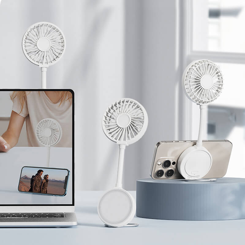 Mobie Magnetic Phone Fan with Ring Stand and Flexible Hose AF07