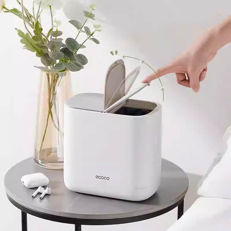 Mobie All in One Tissue Dispenser and Desktop Trash Bin E24031