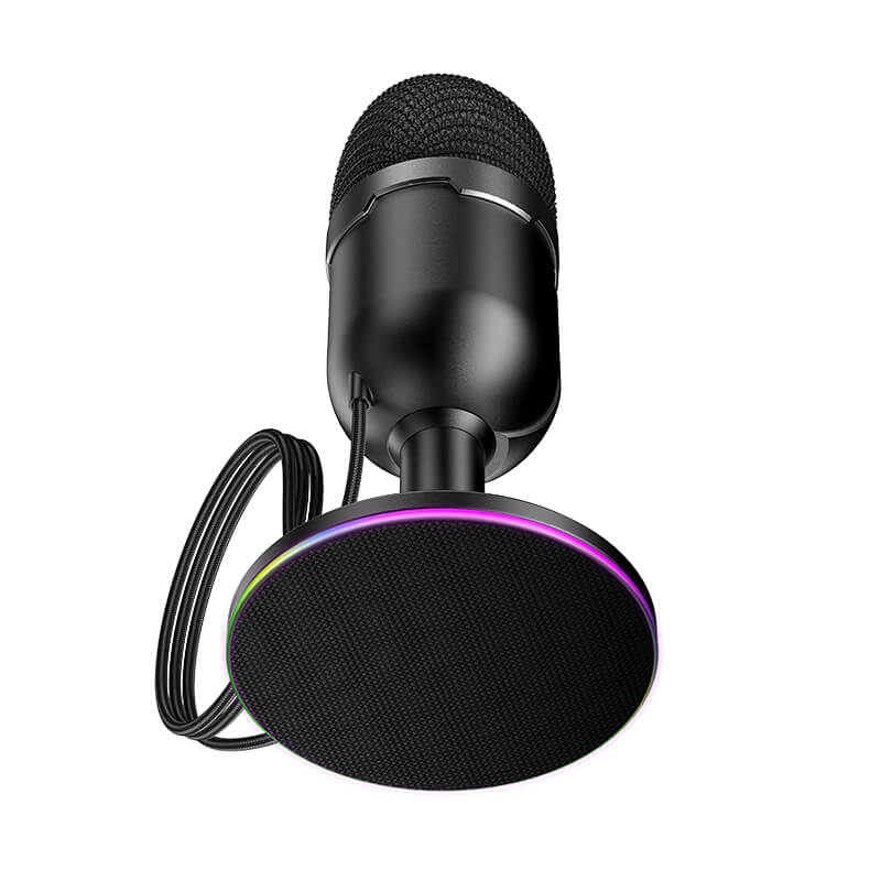 Hoco Desktop Omni Directional Microphone with RGB Light L25