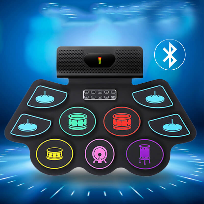 Mobie Electronic Drum Pads with Build-in Dual Stereo Speaker RD93C