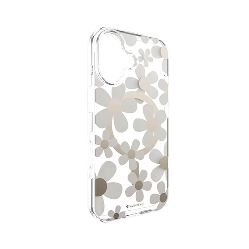 iPhone 17 Fleur 3D Patterned Series Shockproof MagSafe Phone Case