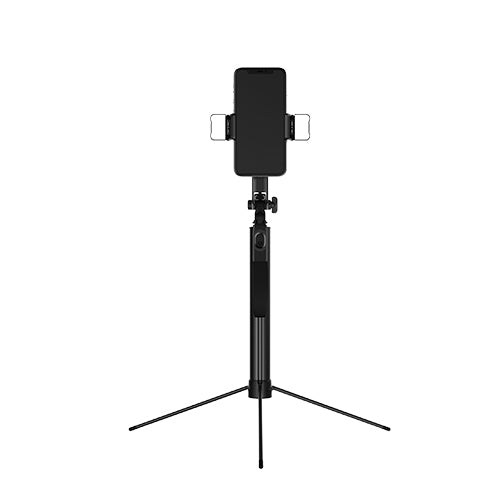Mobie Full Metal Selfie Stick Tripod LED Fill Light Bluetooth