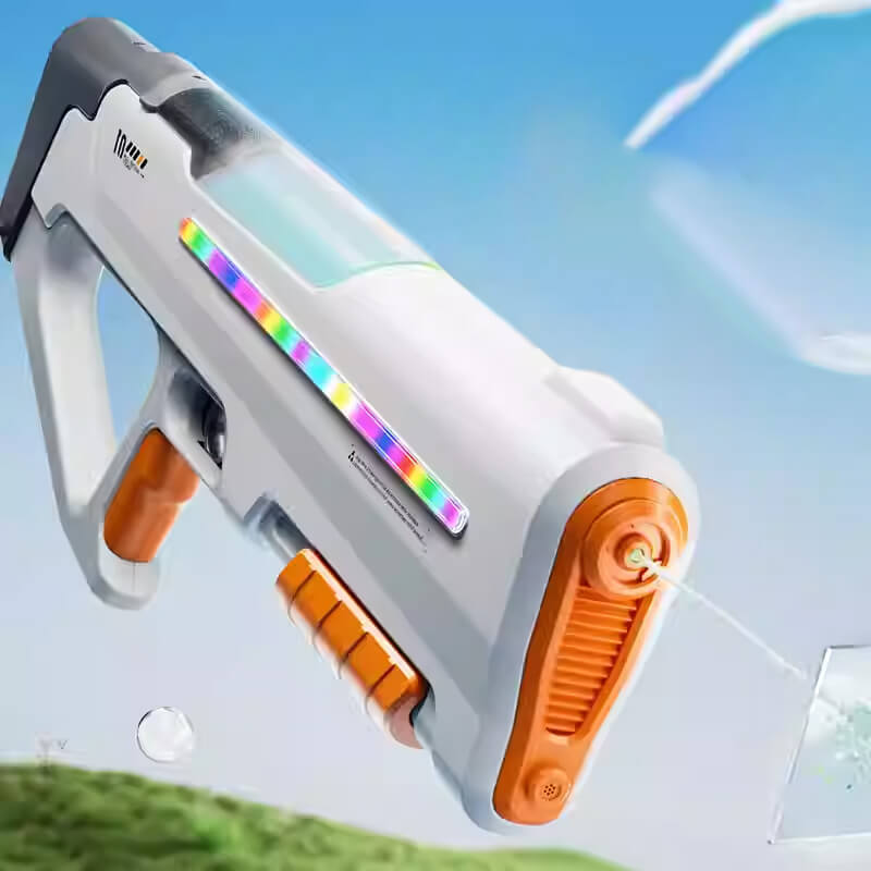 Mobie Auto Suction Electric Water Gun with LED Lights for Kids 8+