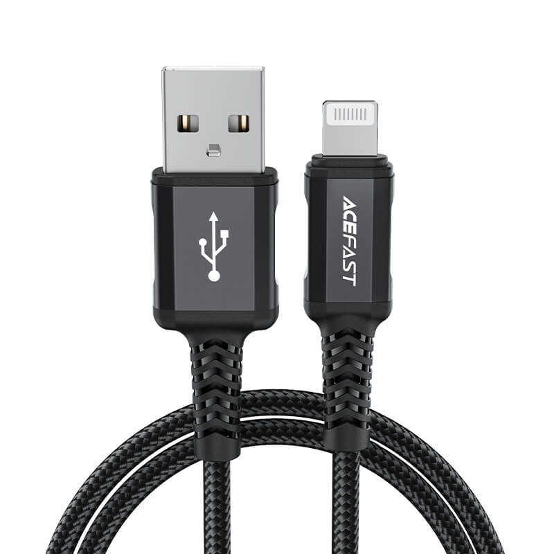 Acefast USB to Lightning Braid Charging Cable 2.4A 1.8m
