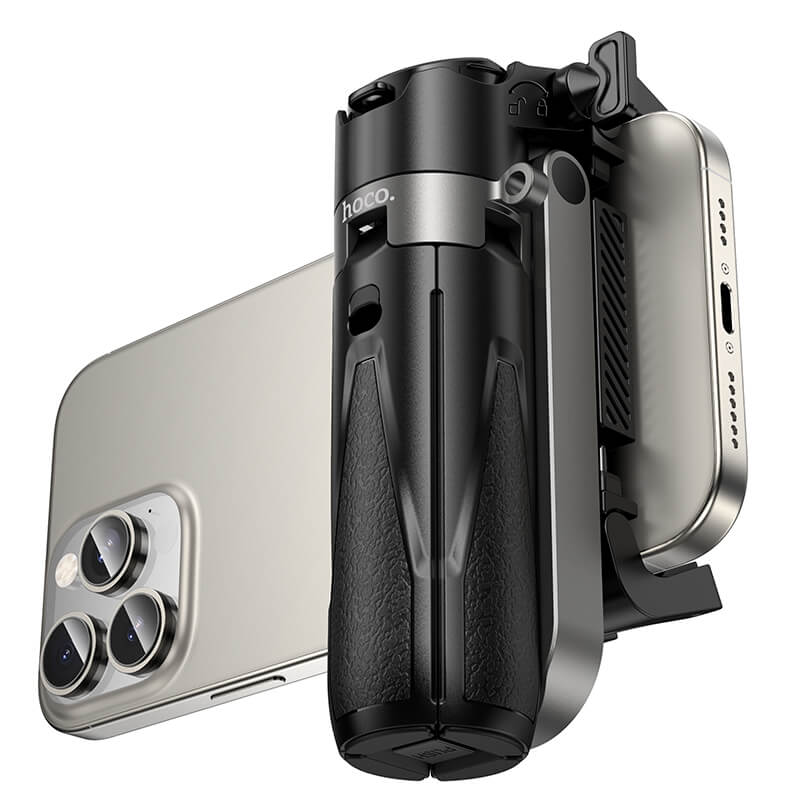 Hoco Selfie Stick Quadpod Desk Stand with Bluetooth Remote and Safety Strap K27