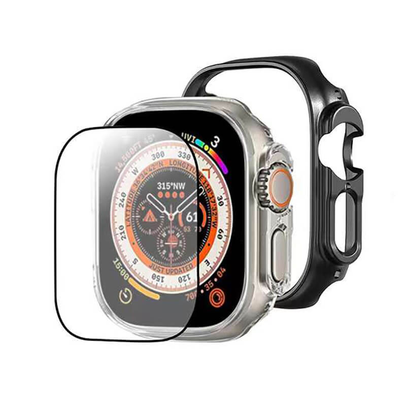 Mobie iWatch Ultra All-Round Protective Tempered Film Case 49mm
