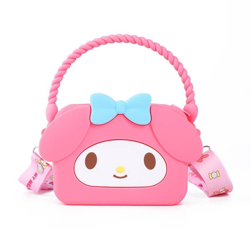 Sanrio Q Uncle Children's Silicone Handheld Square Bag Hand Purse