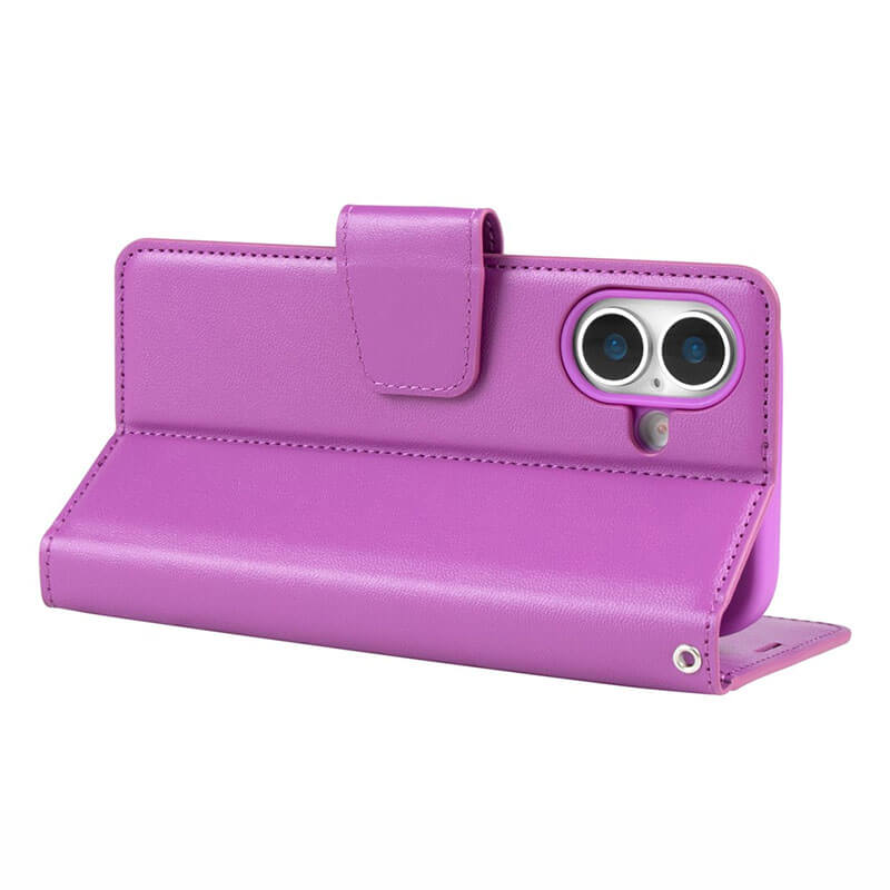 iPhone 17 Hanman Mill Series Leather Wallet Flip Case