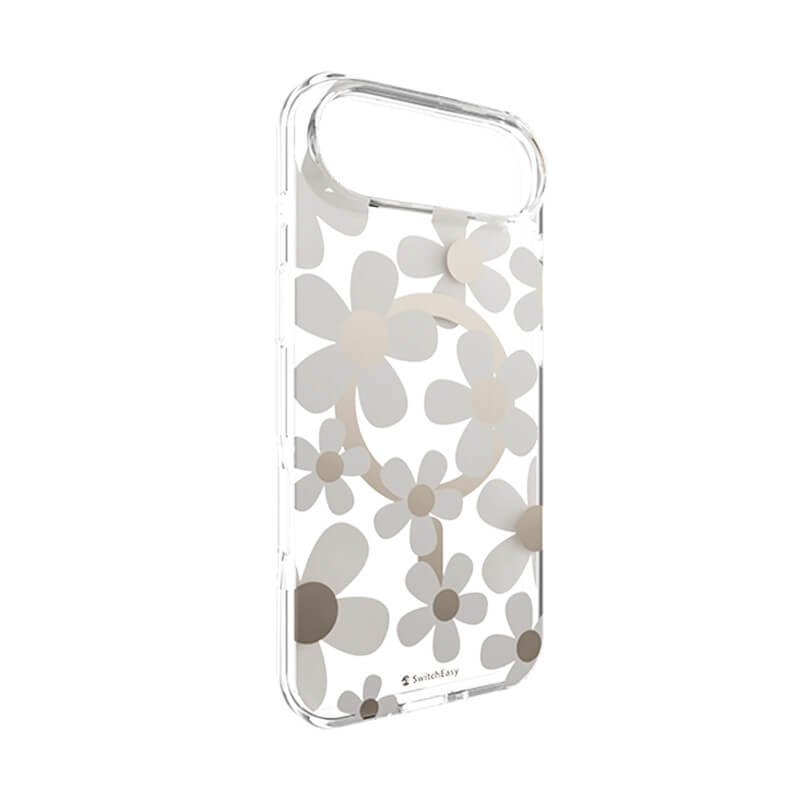 iPhone 17 Air Fleur 3D Patterned Series Shockproof MagSafe Phone Case