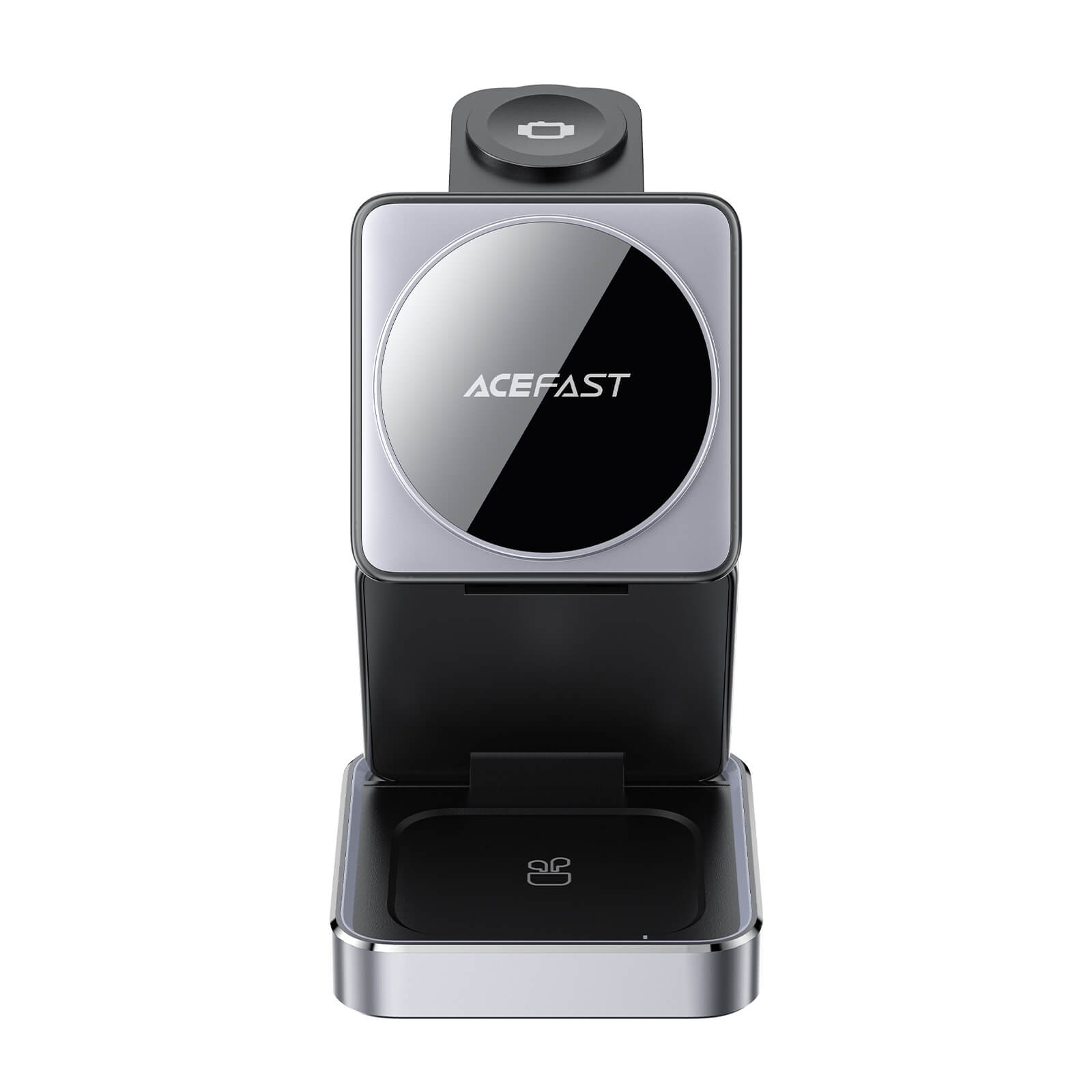 Acefast 3-in-1 15W Foldable Wireless Magnetic Charging Stand with Ambient Light E20