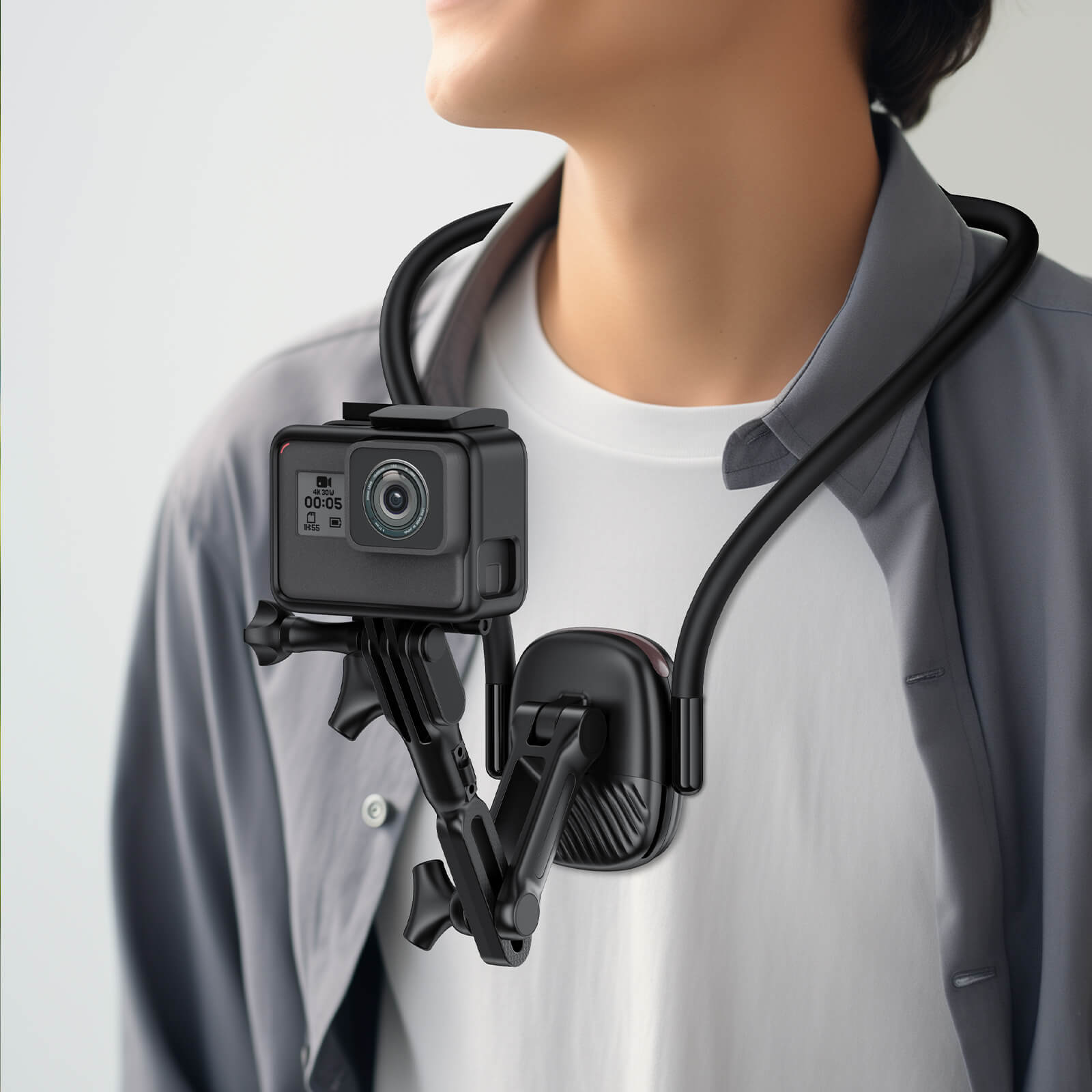 Acefast Comfortable Magnetic Neck Mount for Phone & Gopro E32