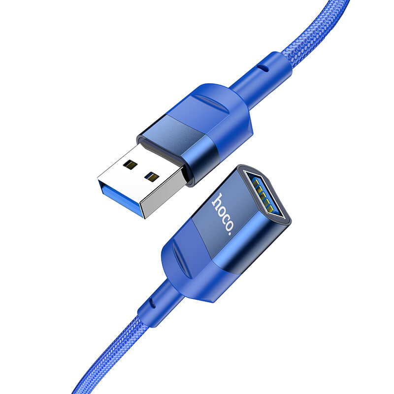 hoco USB-A Male to USB-A Female Extension Charging Data Cable 1.2m U107A