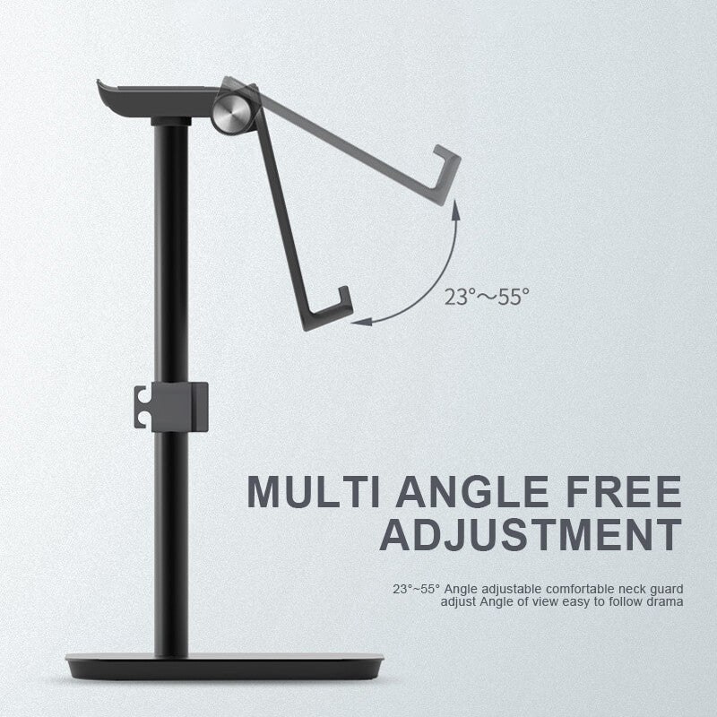 SAIJI Premium Metal 2-in-1 Headphone Stand and Cell Phone Stand YZ-103