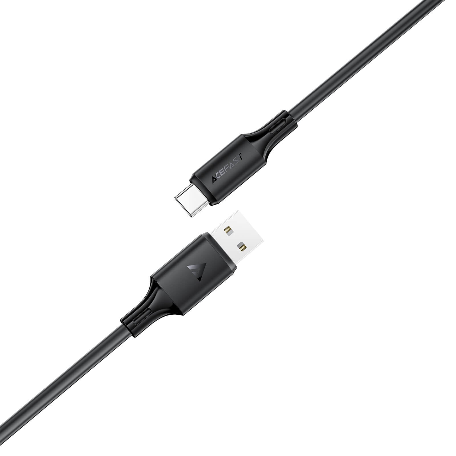Acefast USB-A to Type-C Silicon TPU 3A Charging Data Cable C17-04
