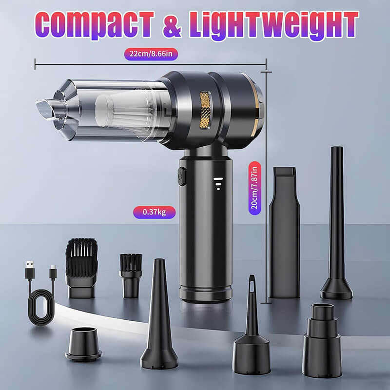 Mobie 5 in 1 16000Pa Suction Car Handheld Wireless Vacuum Cleaner ST-6693A PLUS