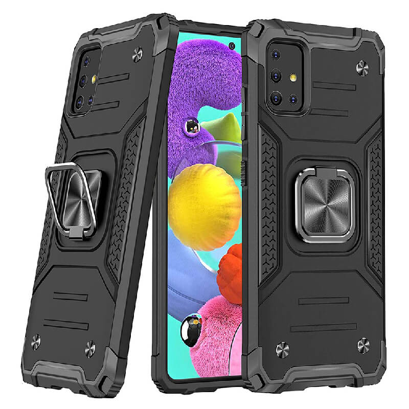 Samsung Galaxy A31 2020 Shockproof Magnetic Ring Bracket Case