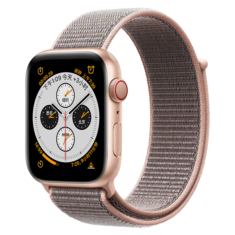 Coteci Magic Tape Loop Back Watch Band Compatible with Apple Watch (42/44mm) W17