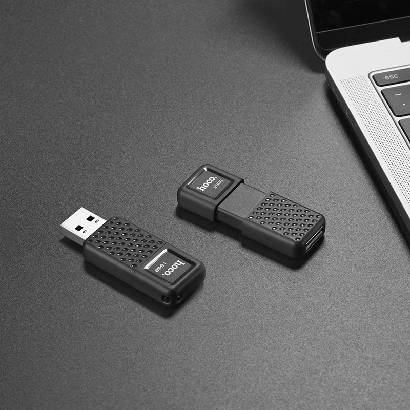 Hoco Zinc Alloy Intelligent Flash Drive 32GB High Speed USB 2.0 Memory Stick
